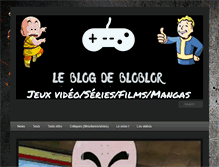 Tablet Screenshot of bloblorarea.fr